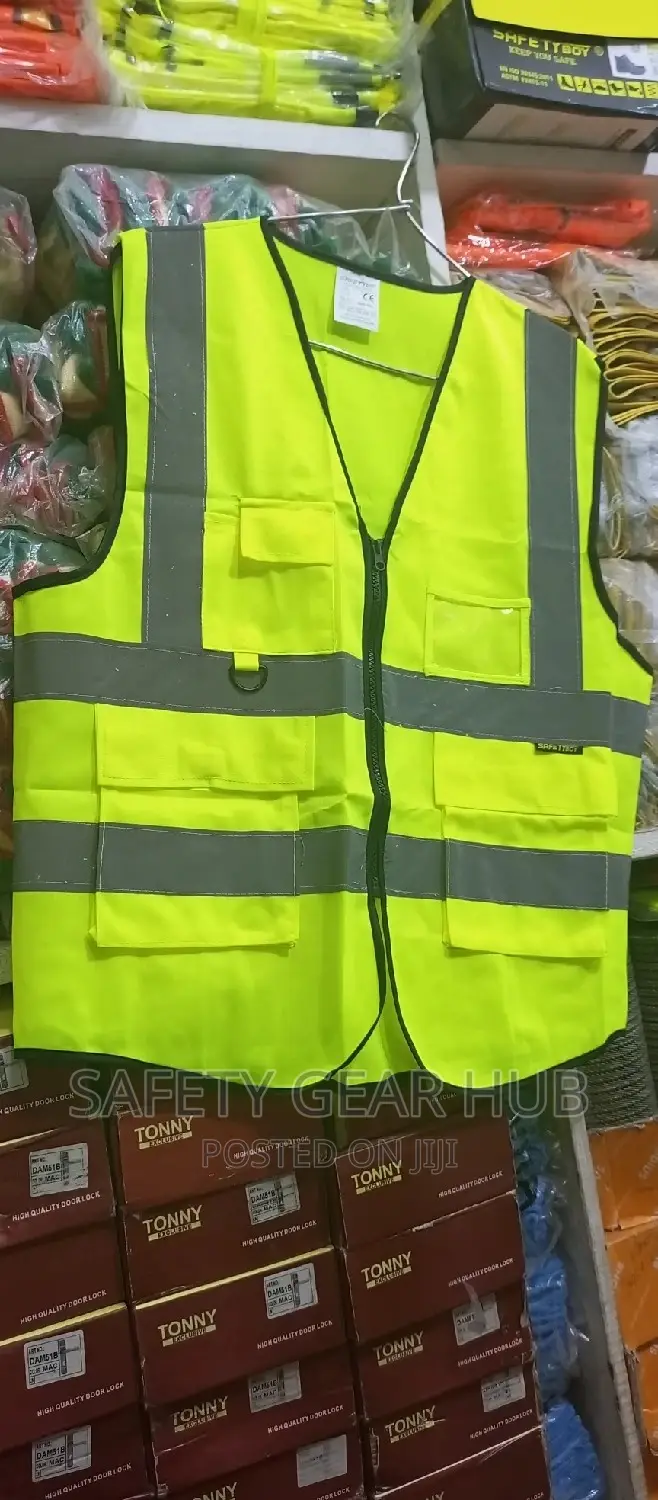 Reflector Jacket With Zip