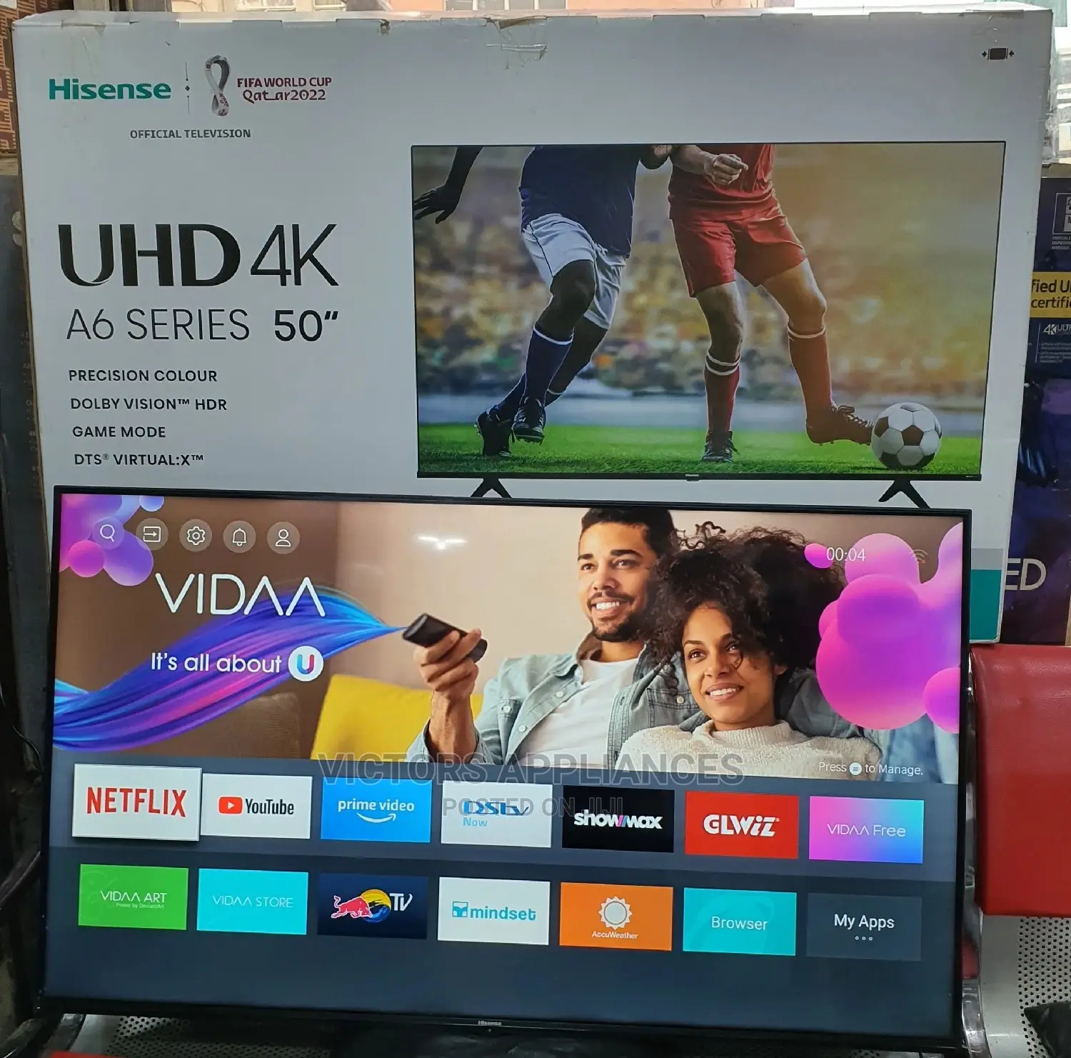 Hisense 50inch Uhd Smart TV