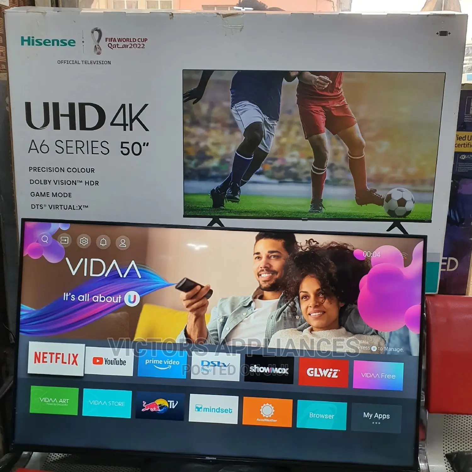 Hisense 50inch Uhd Smart TV