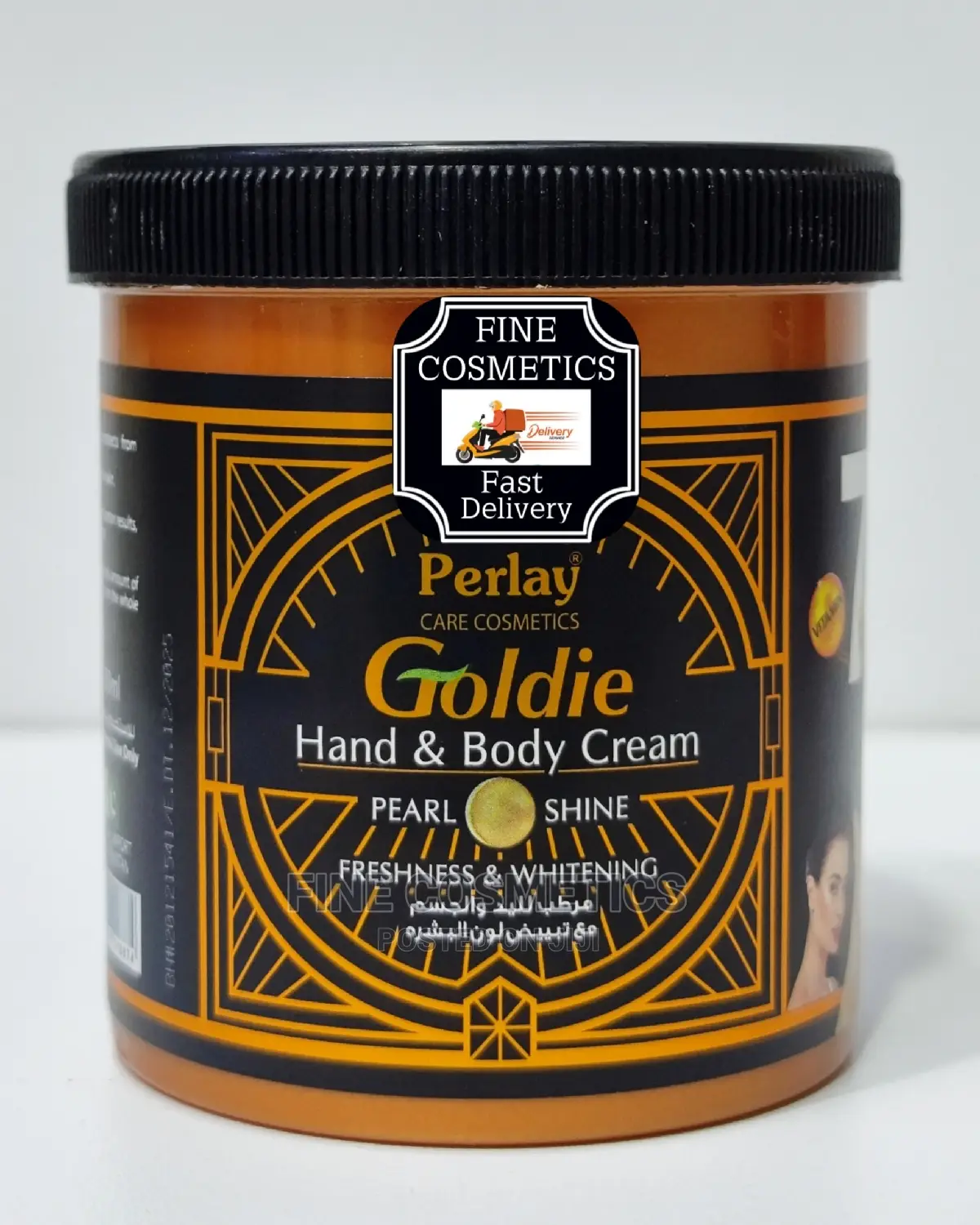 Perlay Goldie Whitening+Freshness Hand And Body Cream