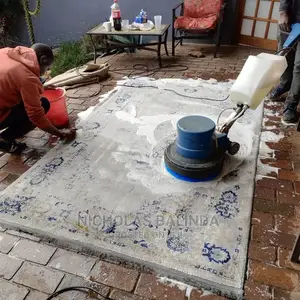 Scrabbler Carpet Cleaning in Progress