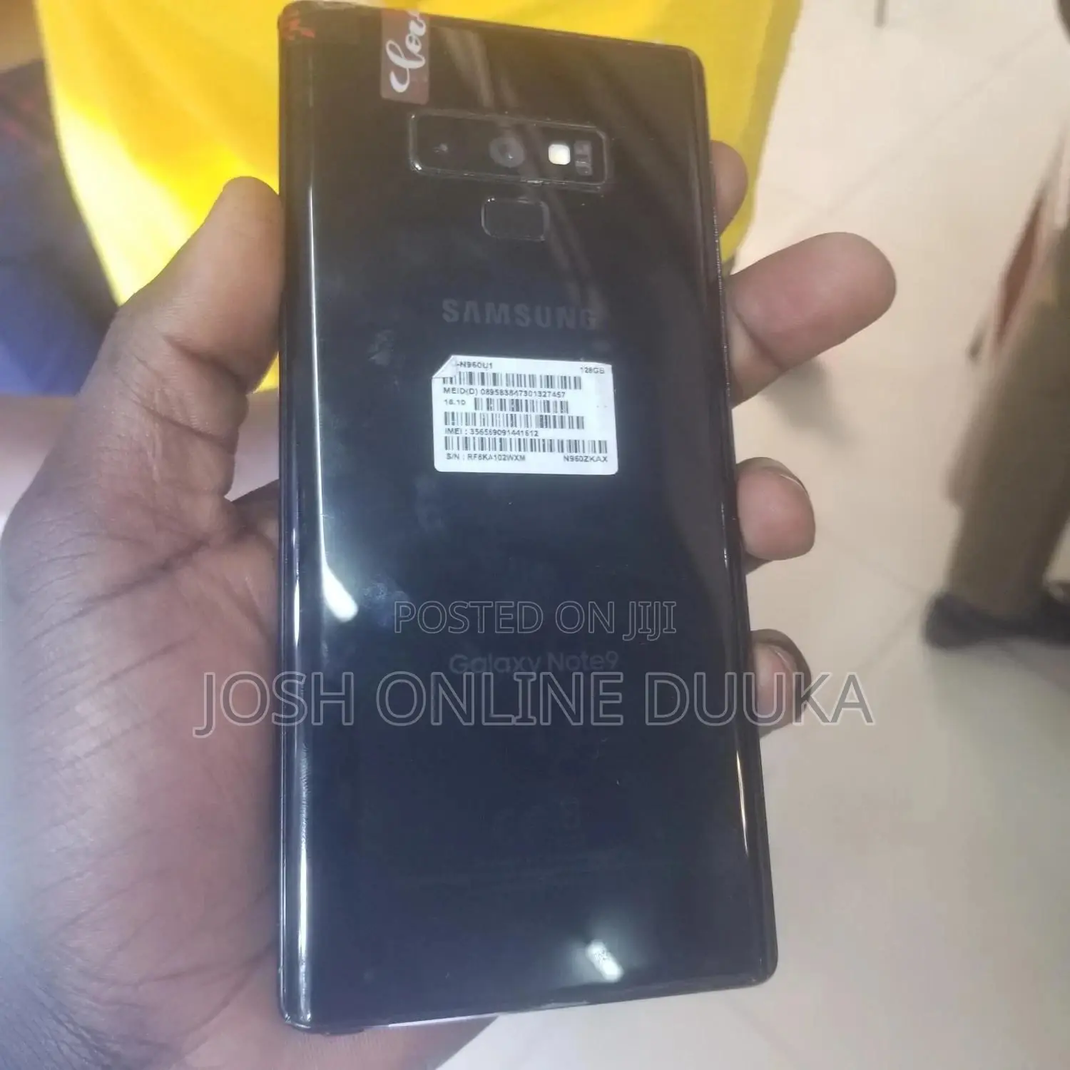 Samsung Galaxy Note 9 128 GB Black