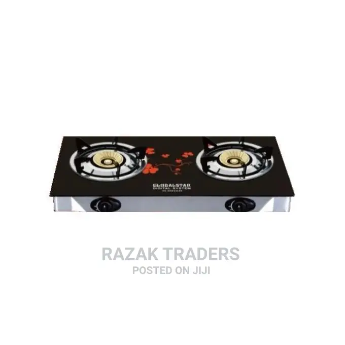 Global Star Globalstar Gas Stove Cooker GS-G201SLSS - Black