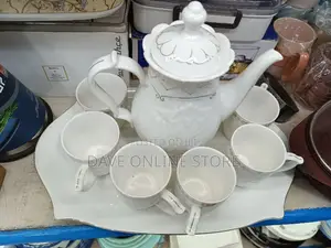 Ceramic Teapot ,Cup ,Tray Set