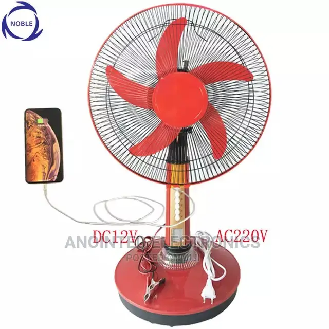 Solar Table Fan