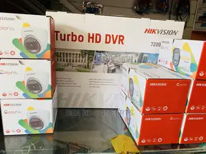 8 Channel CCTV Camera Package (Full Color)
