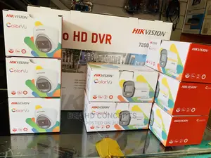 8 Channel CCTV Camera Package (Full Color)