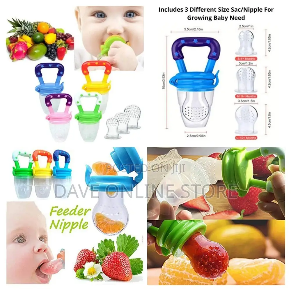 Pacifier Fresh Fruit Food Baby Feeder