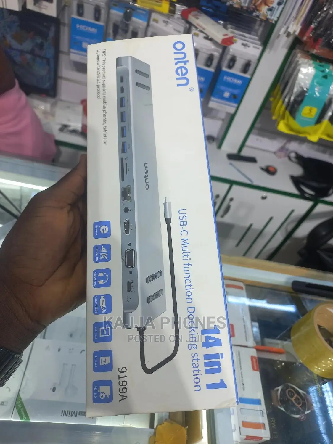 14 in 1 USB-C Multi Function Docking Station