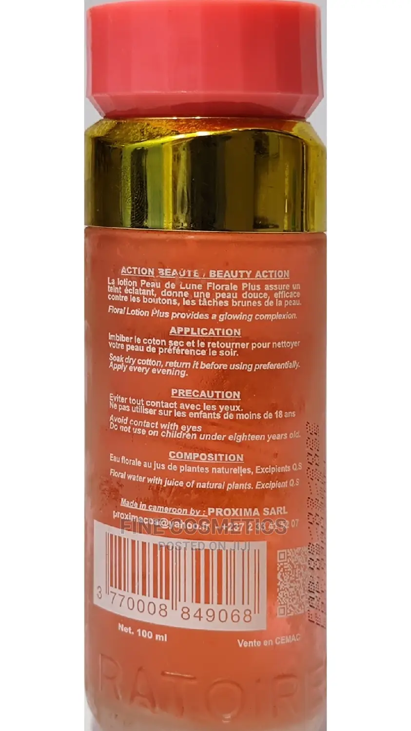 Oil Lotion Peau DE Lune Face Cleanser Oil