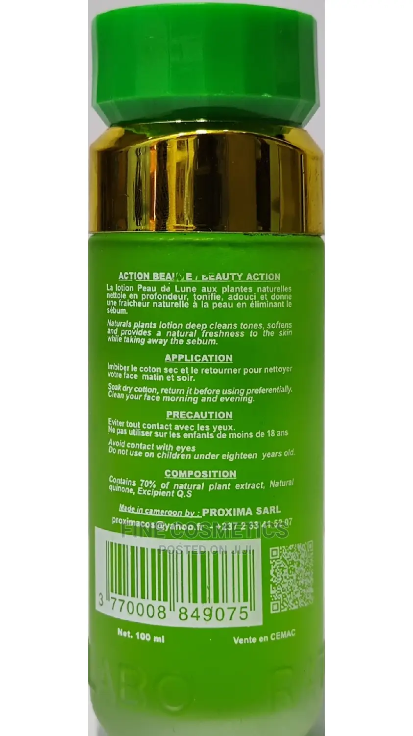 Oil Lotion Peau DE Lune Face Cleanser Oil