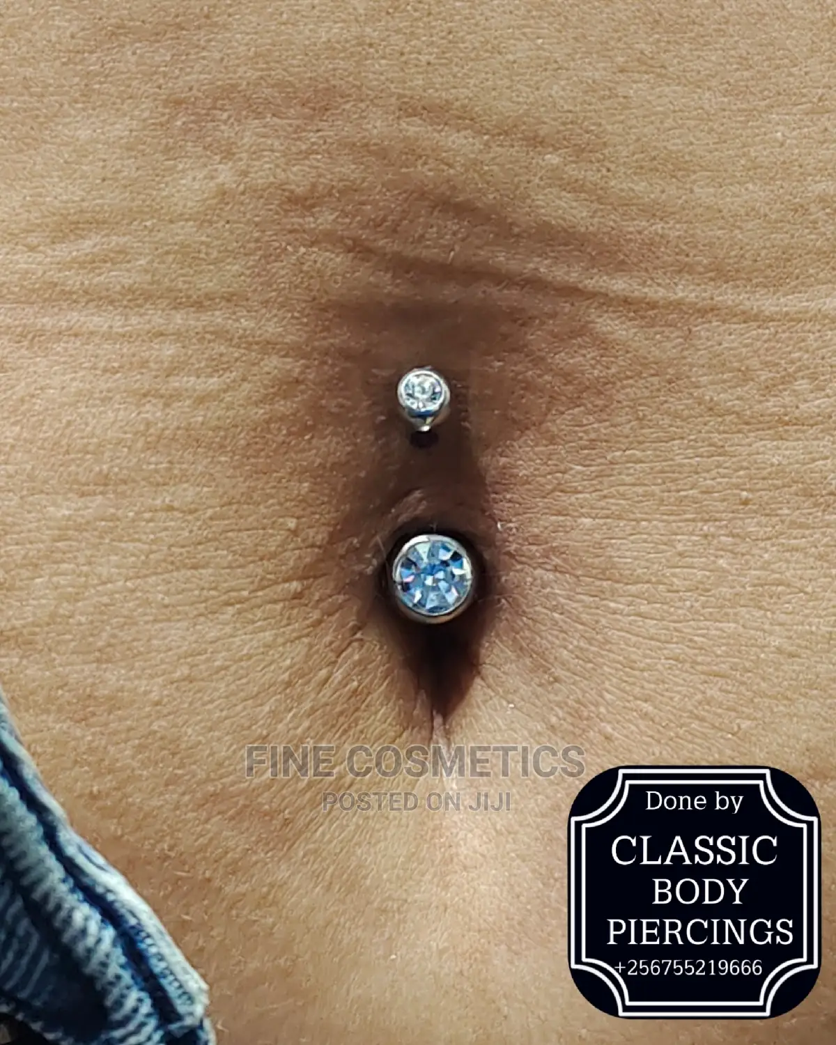 Bellybutton Piercing / Navel Piercing Kampala Uganda