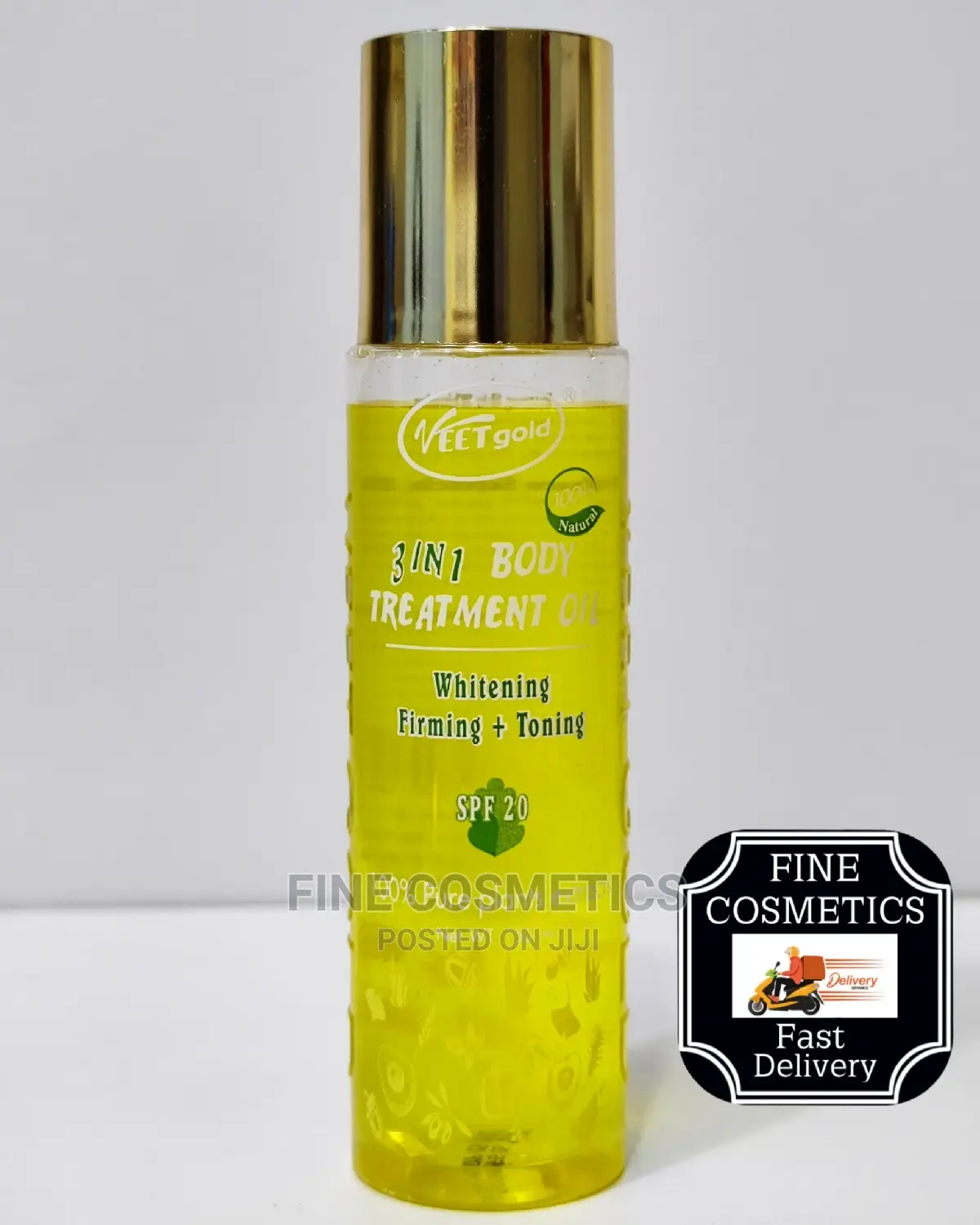 Veet Gold 3in1 Body Treatment Oil Whiten'g + Firming+ Toning
