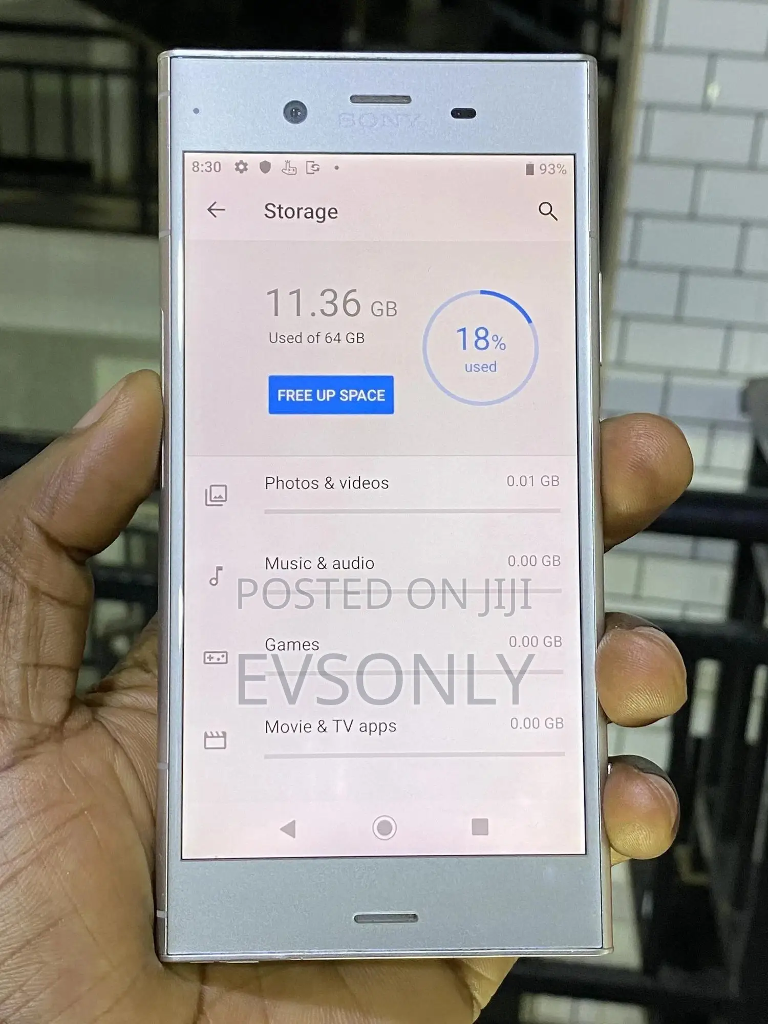 Sony Xperia XZ1 64 GB Silver