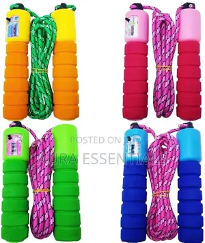 Jumping Rope With Automatic Count