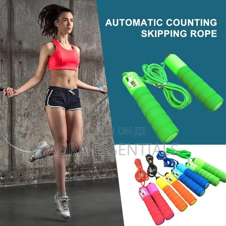Jumping Rope With Automatic Count