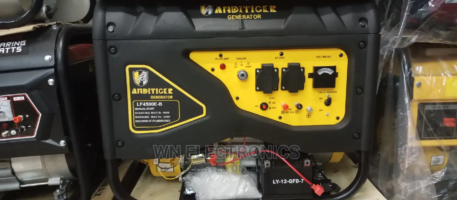Andi Tiger Petrol Generator Lf4500e-B