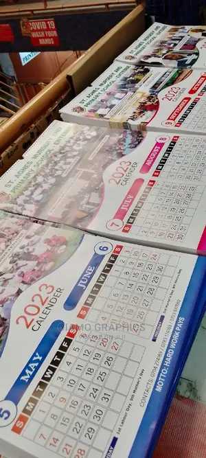 2023 Wall Calendars A2, A3, A4