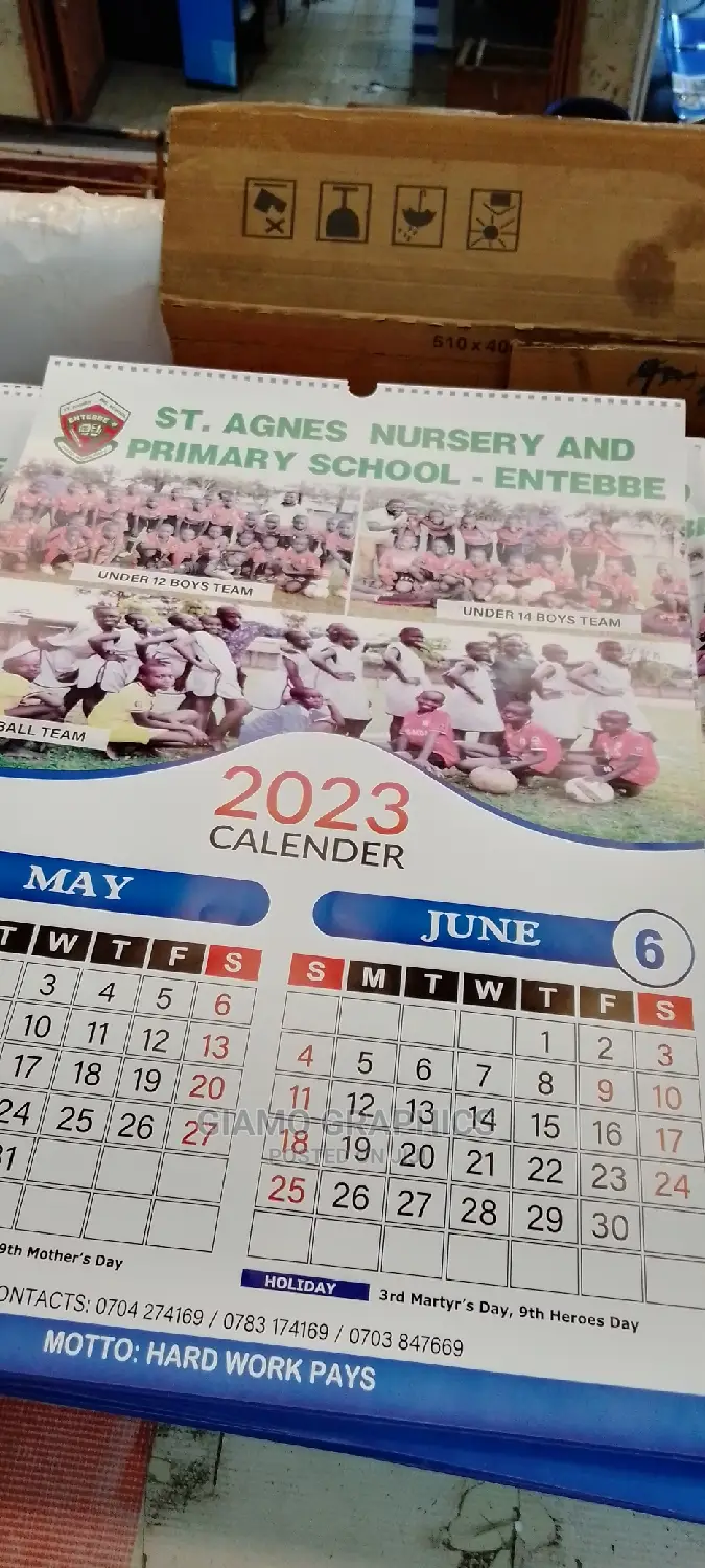 2023 Wall Calendars A2, A3, A4