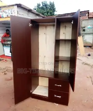 Modern Double Door Wardrobe 3*6 Feet
