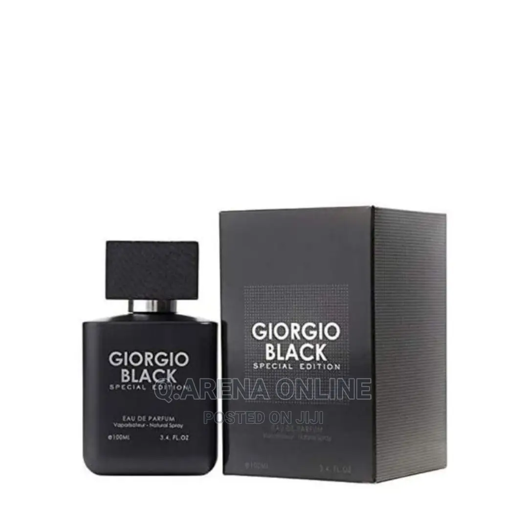 Giorgio Black Special Edition Eau De Perfum for Men - 100ml