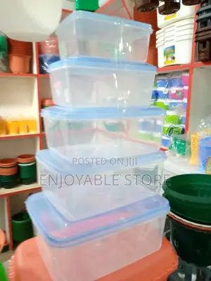 Plastic Storage Containers Set