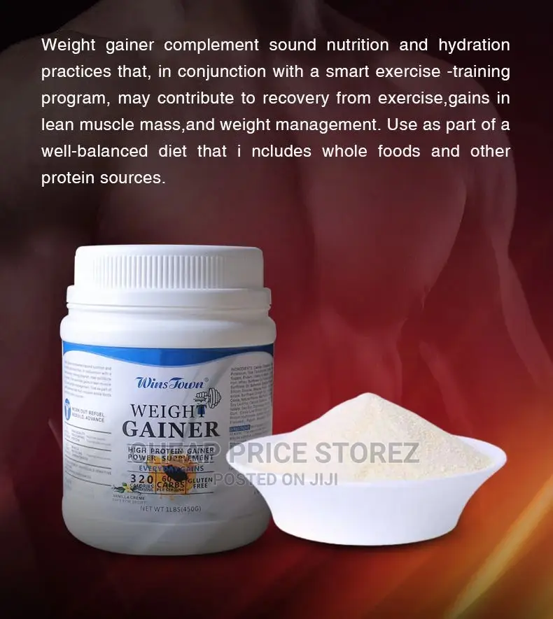 Weight Gainer- High Protein Gainer, 1LBS, VANILLA