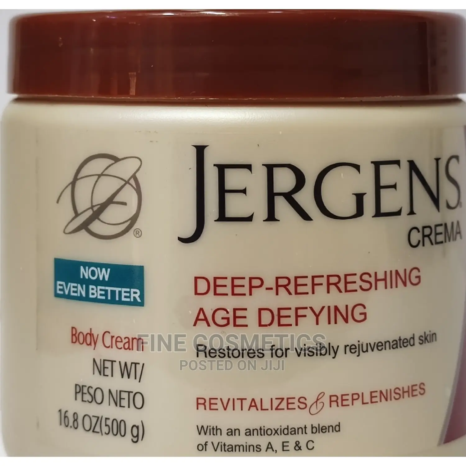 ORIGINAL Jergens Age Defying Deep Refreshing Cream 500ml
