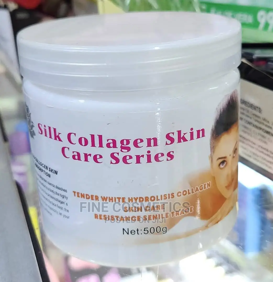 Silk Collagen Care Series Milk Skin Care Whiten'g Cream 500g