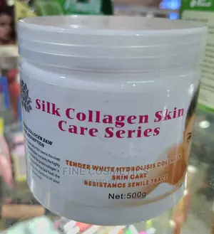 Silk Collagen Care Series Milk Skin Care Whiten'g Cream 500g