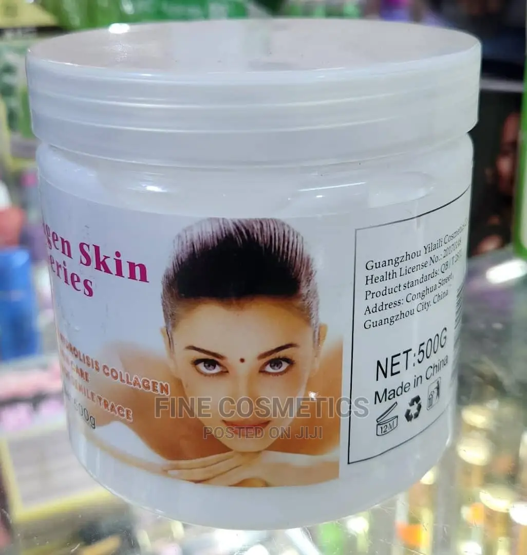Silk Collagen Care Series Milk Skin Care Whiten'g Cream 500g