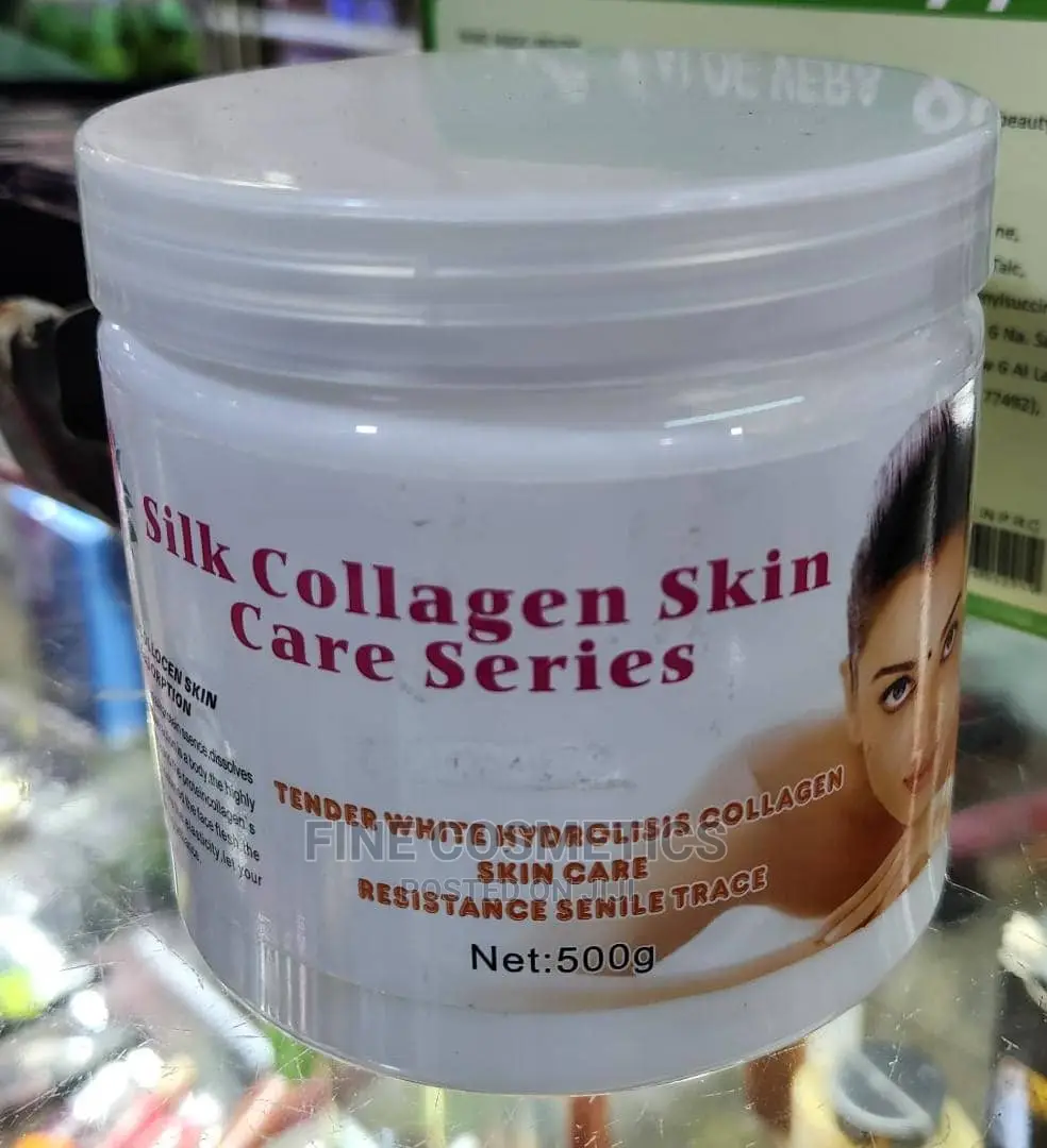 Silk Collagen Care Series Milk Skin Care Whiten'g Cream 500g
