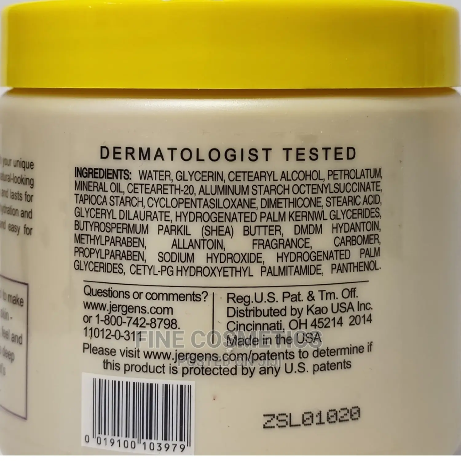 ORIGINAL Jergens Skin Lightening Deep Toning Cream 500ml