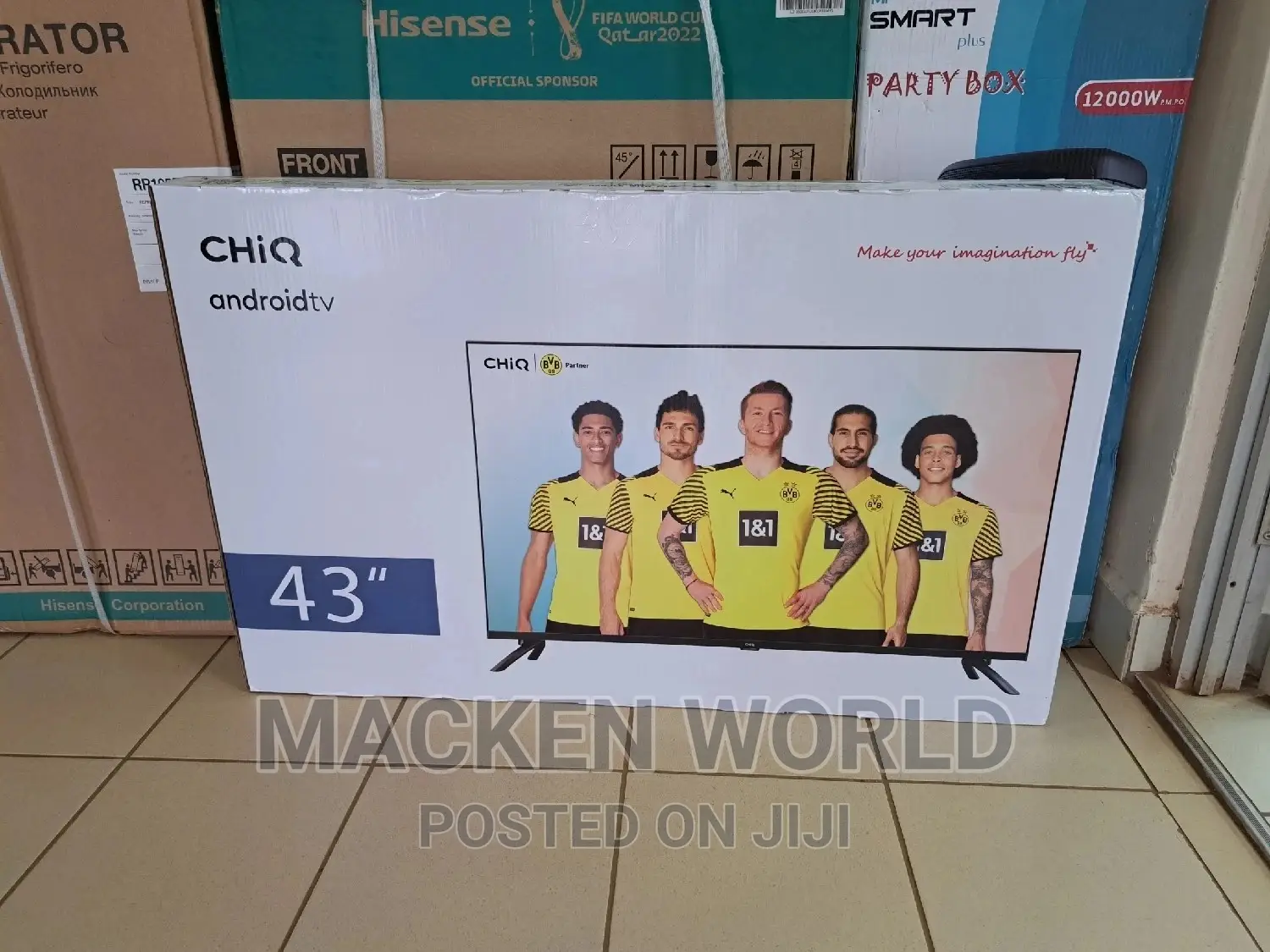 43 Chiq Smart Android Tv on Promotion