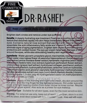 DR Rashel Rose Oil Eye Gel Cure For Dark Circles Under Eye
