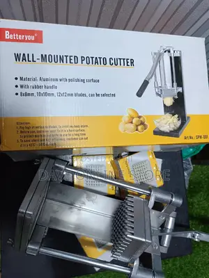 Wall Mounted Potato Cutter.