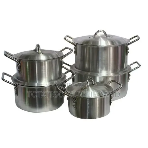 United Aluminium Cooking Pots/Saucepan Set-5pcs