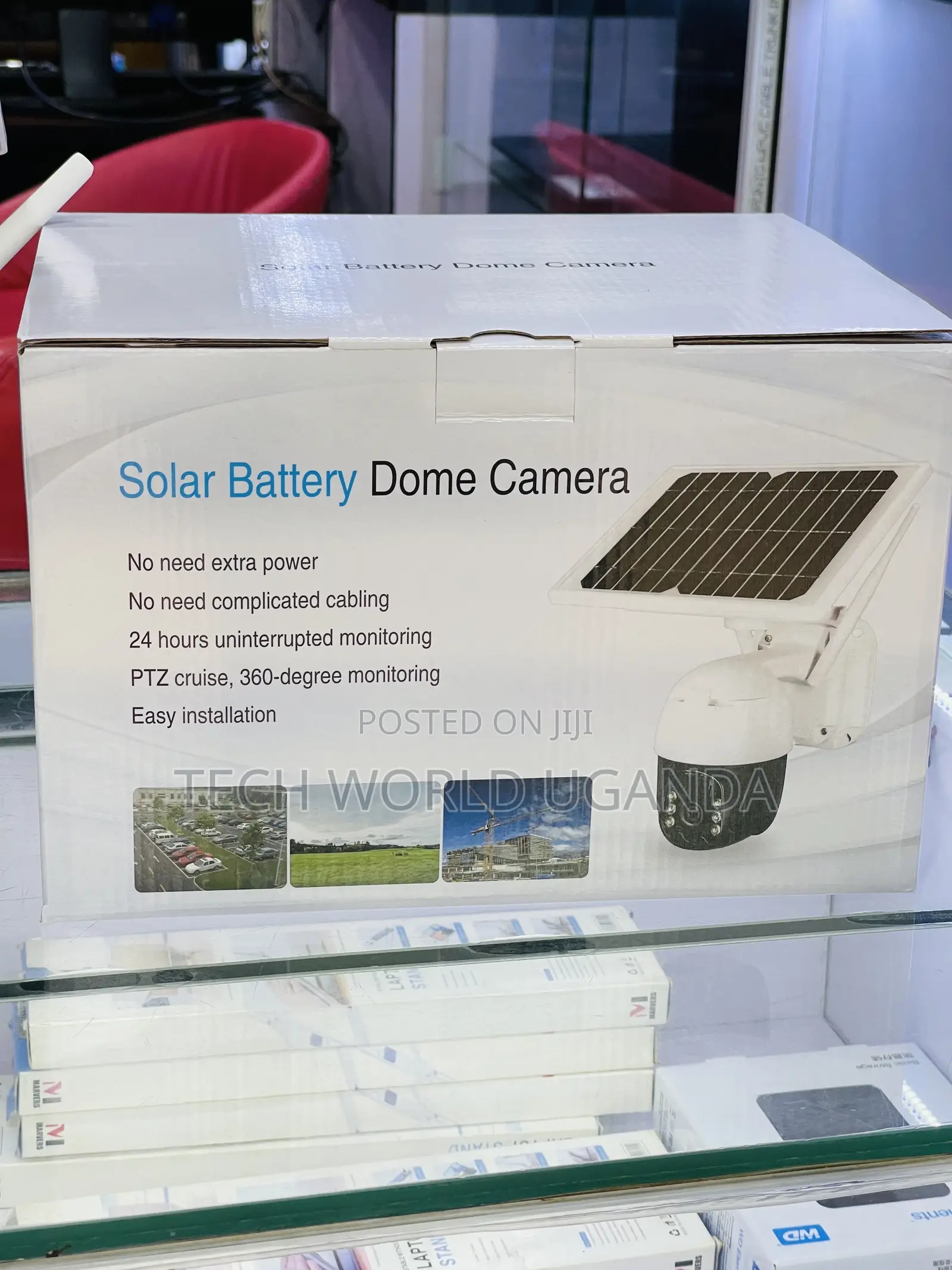 Solar Ptz Camera 3mps Simcard 4G