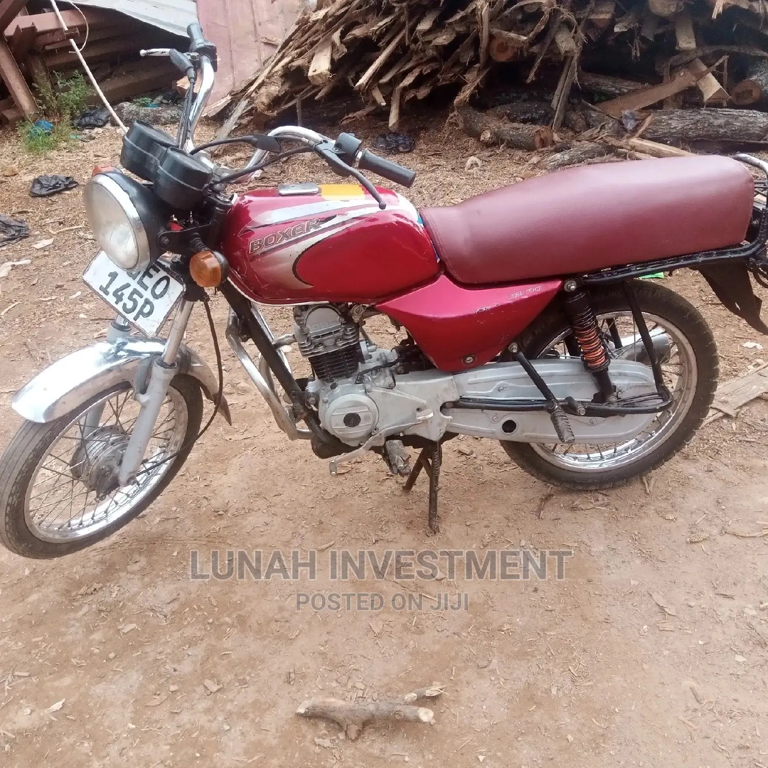 Bajaj Boxer 2020 Red