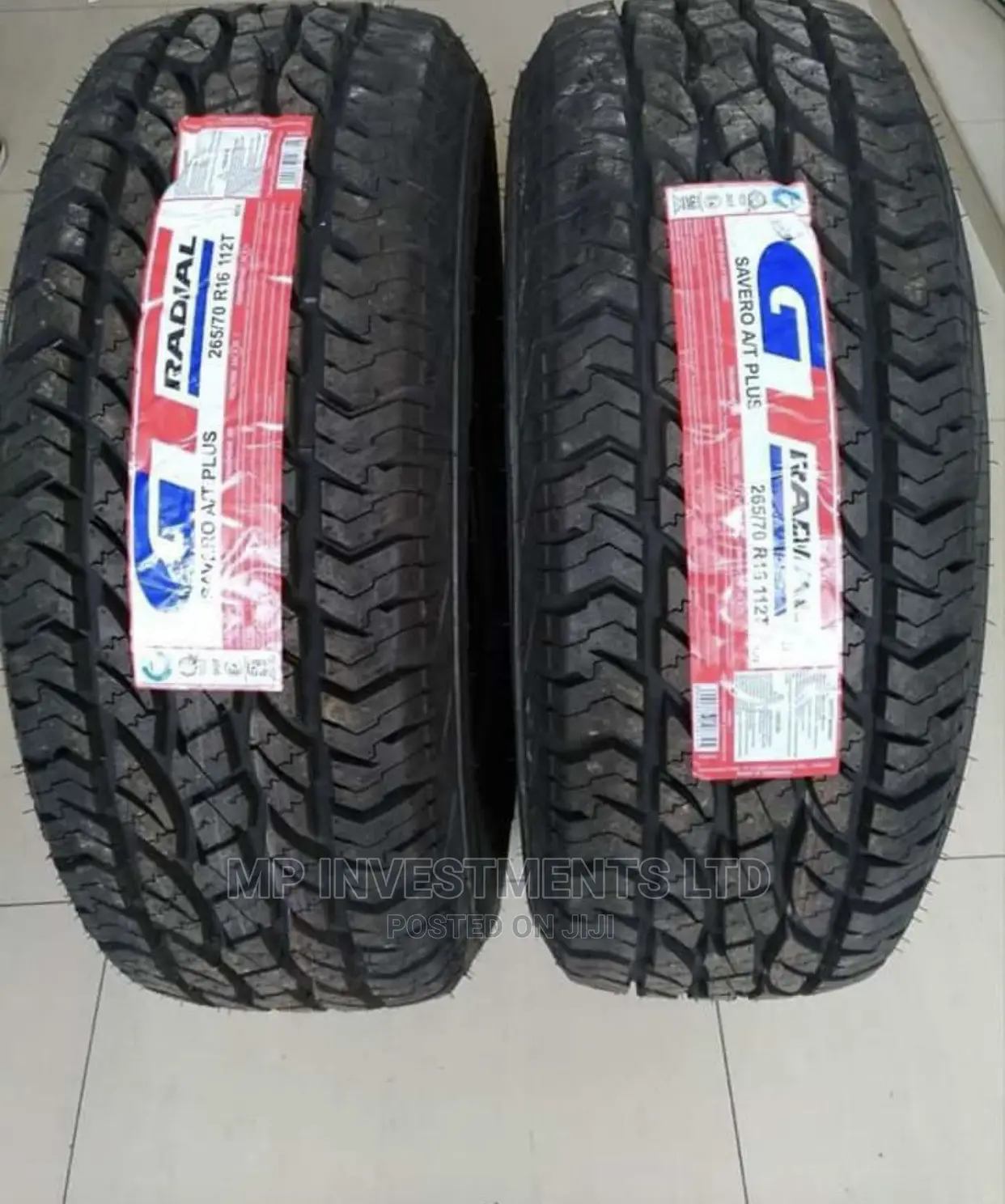 265/70r16 Savero Tyres ( Made in Indonesia )