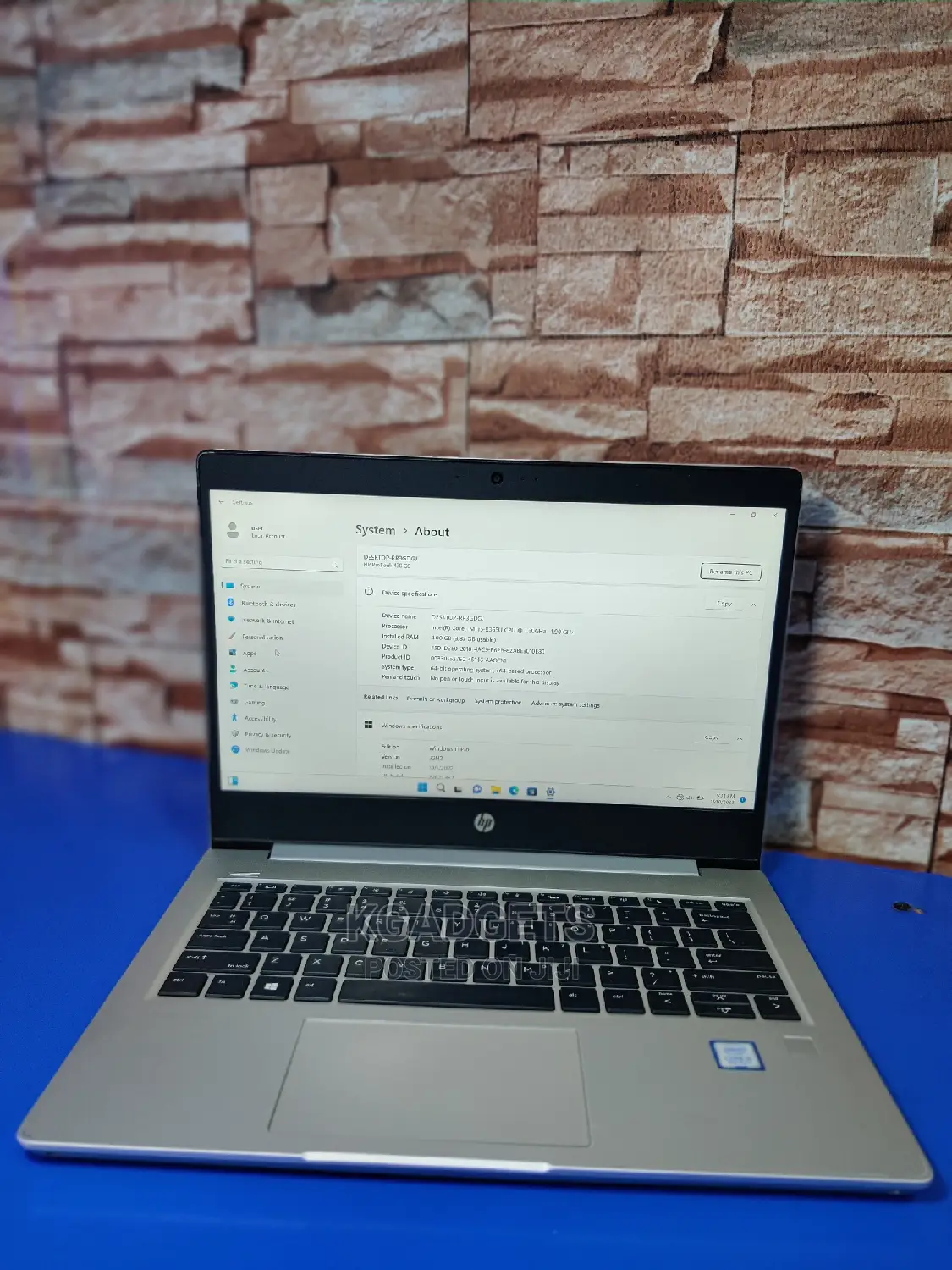 Laptop HP ProBook 430 G6 4GB Intel Core I5 SSD 128GB