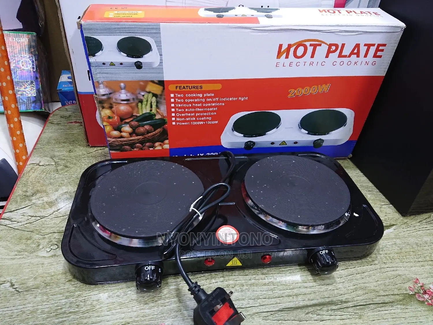 Double Solid Hotplate