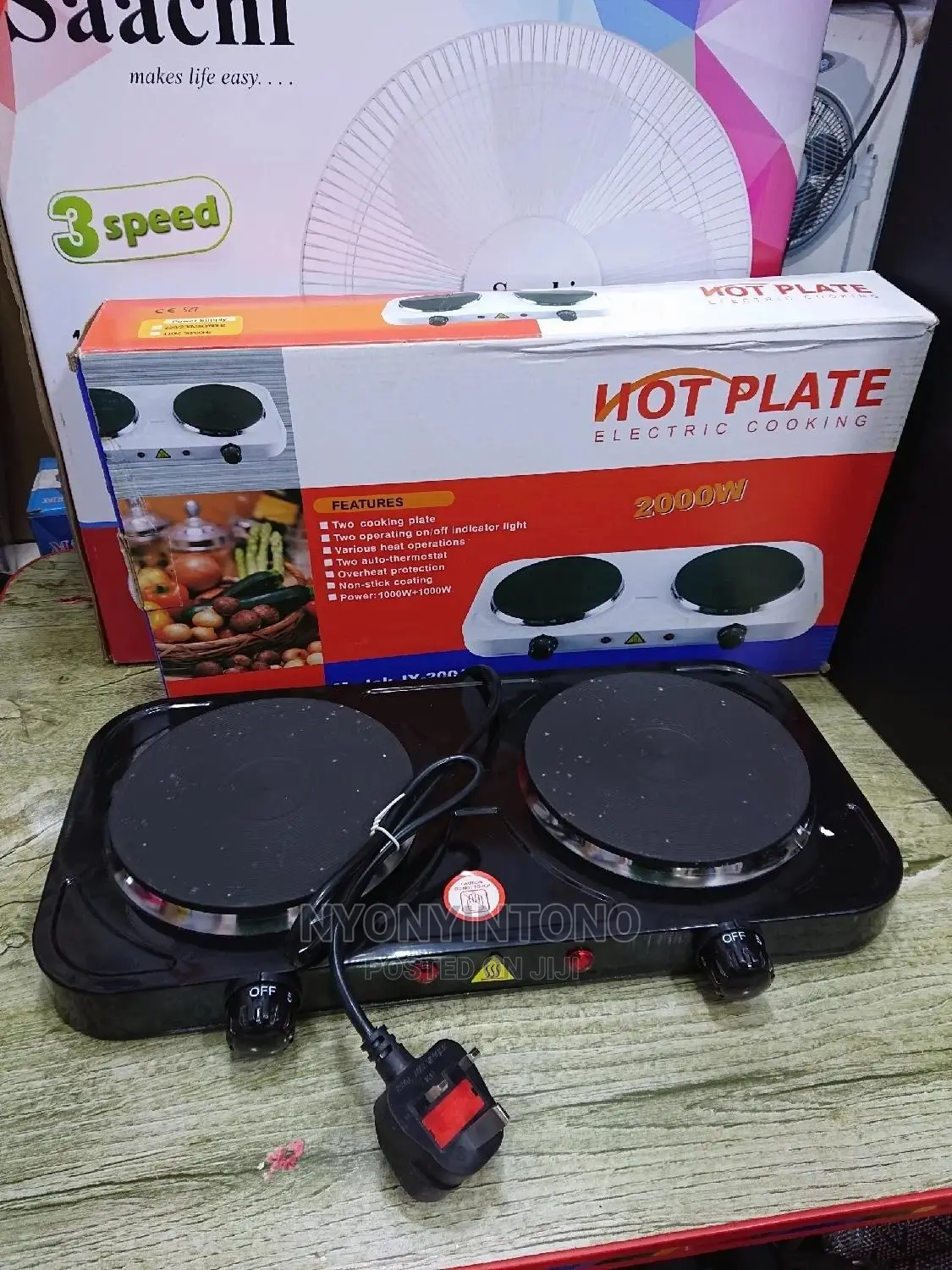 Double Solid Hotplate