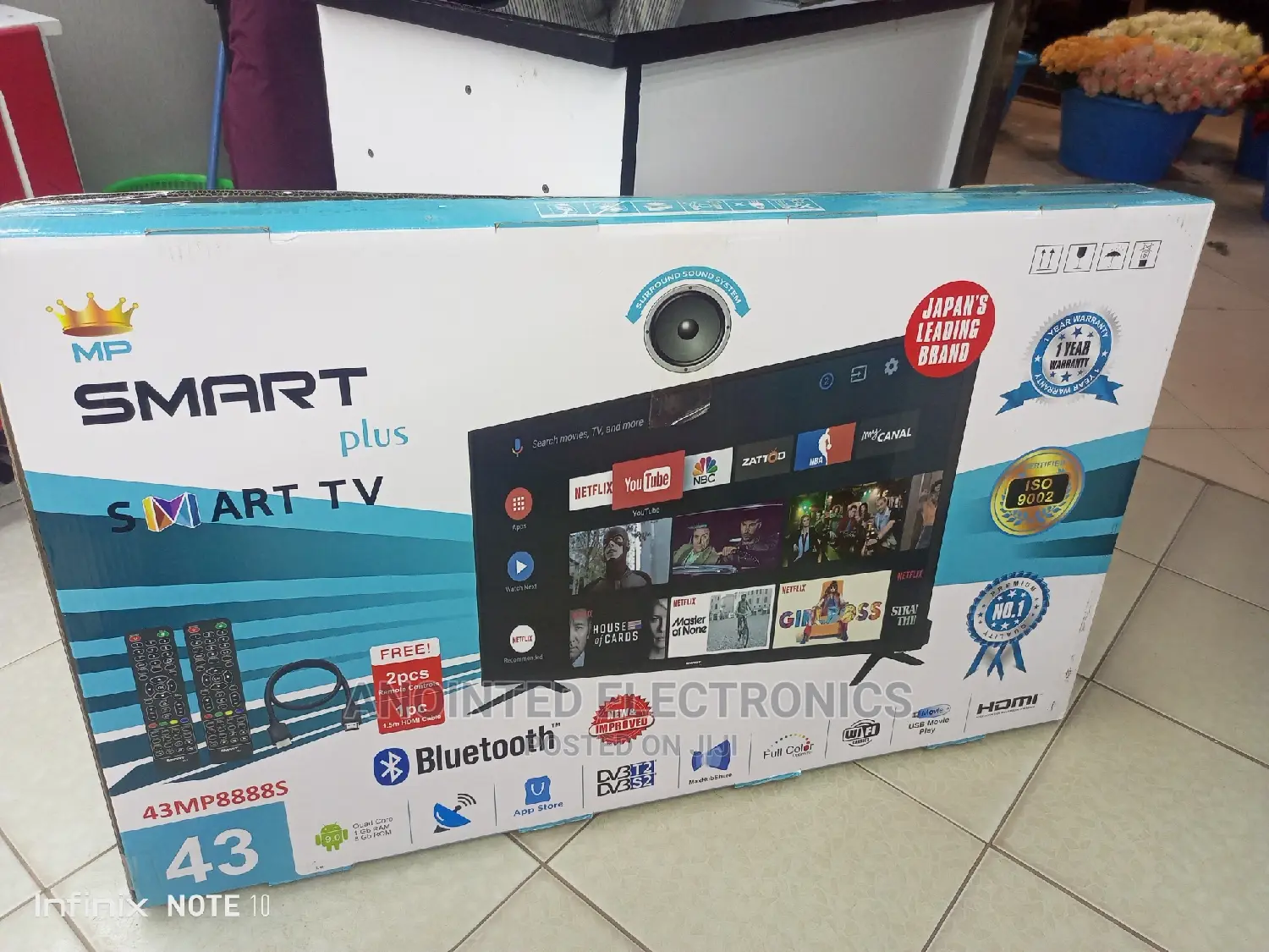 Smart Plus 43" Smart Android