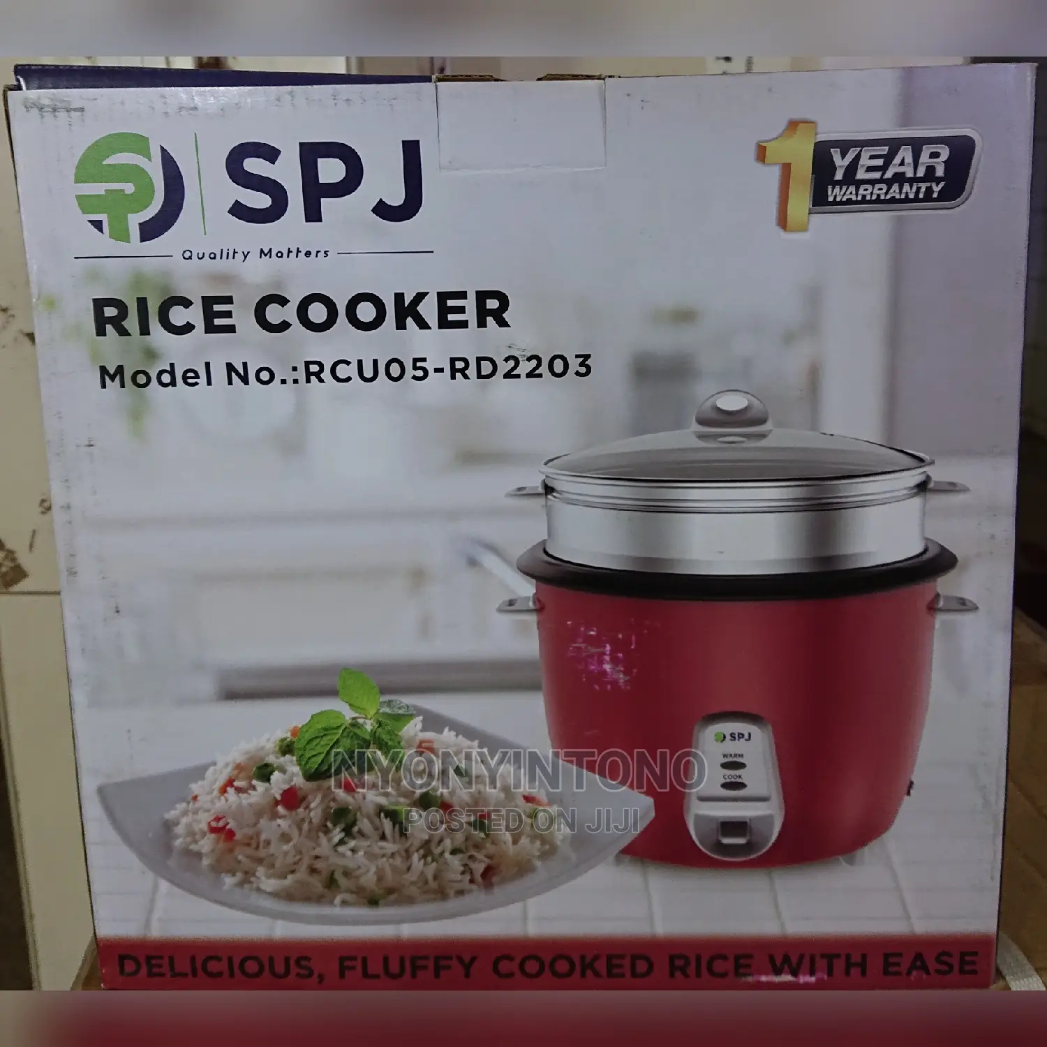 2.2liters Spj Rice Cooker With Steamer