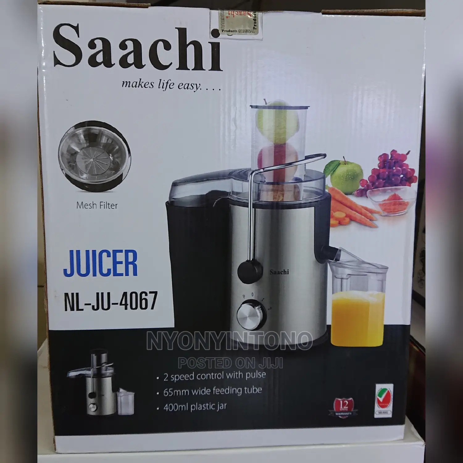 Saachi Juice Extractor / Juicer