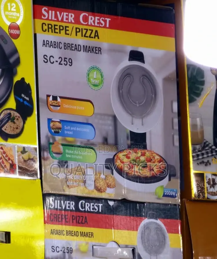 Sliver Crest Pizza Maker