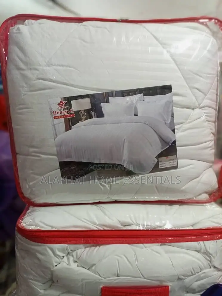 10pieces Duvet White Stripes 6*6