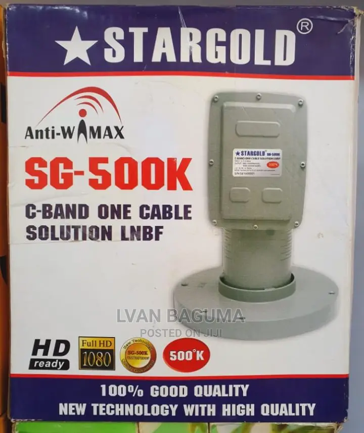 Star Gold SR- C-Band One Cable LNBF - Anti Wimax