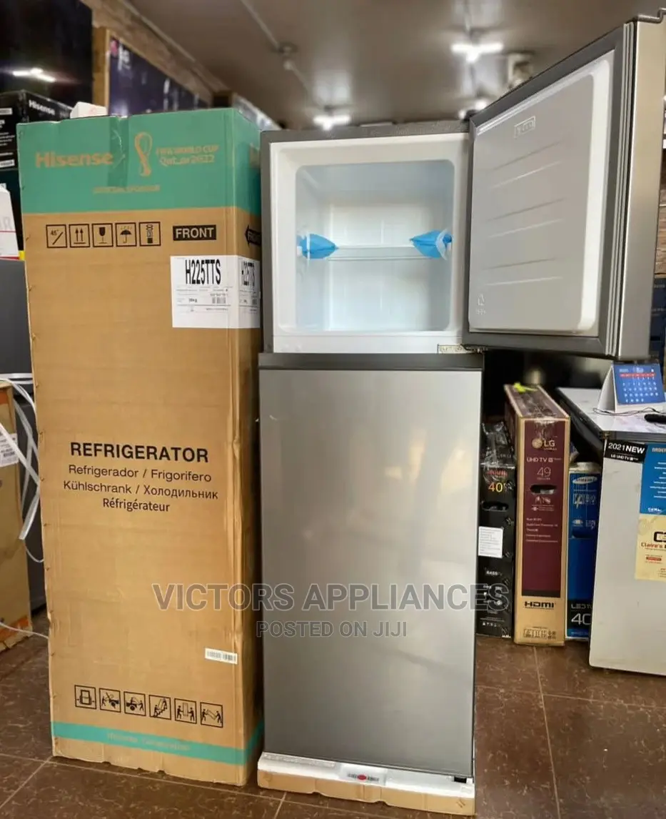 Hisense Double Door Refrigerator 200L